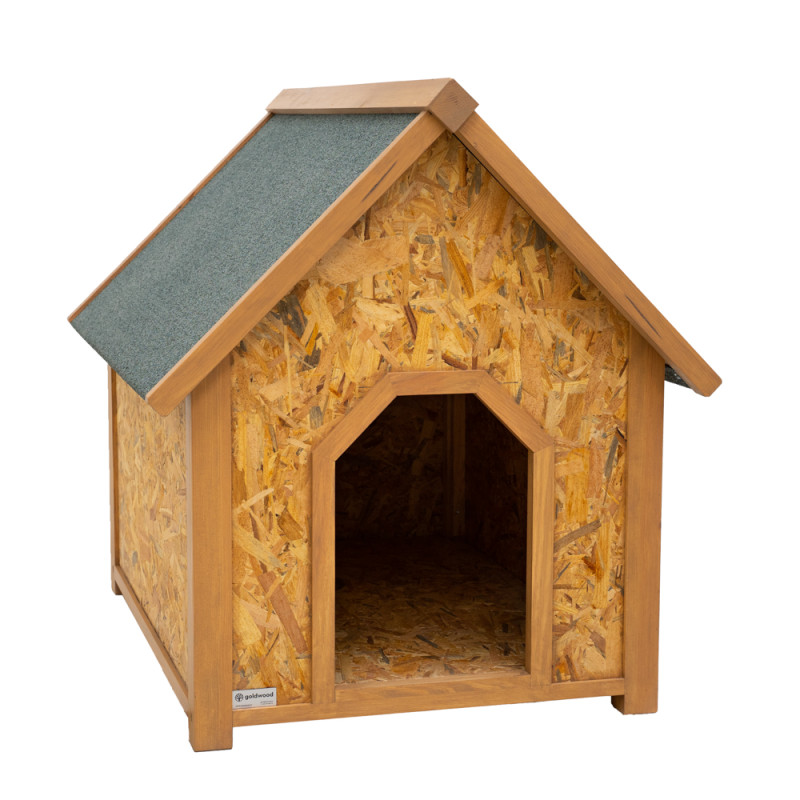 Casota de madeira NATURA para cães